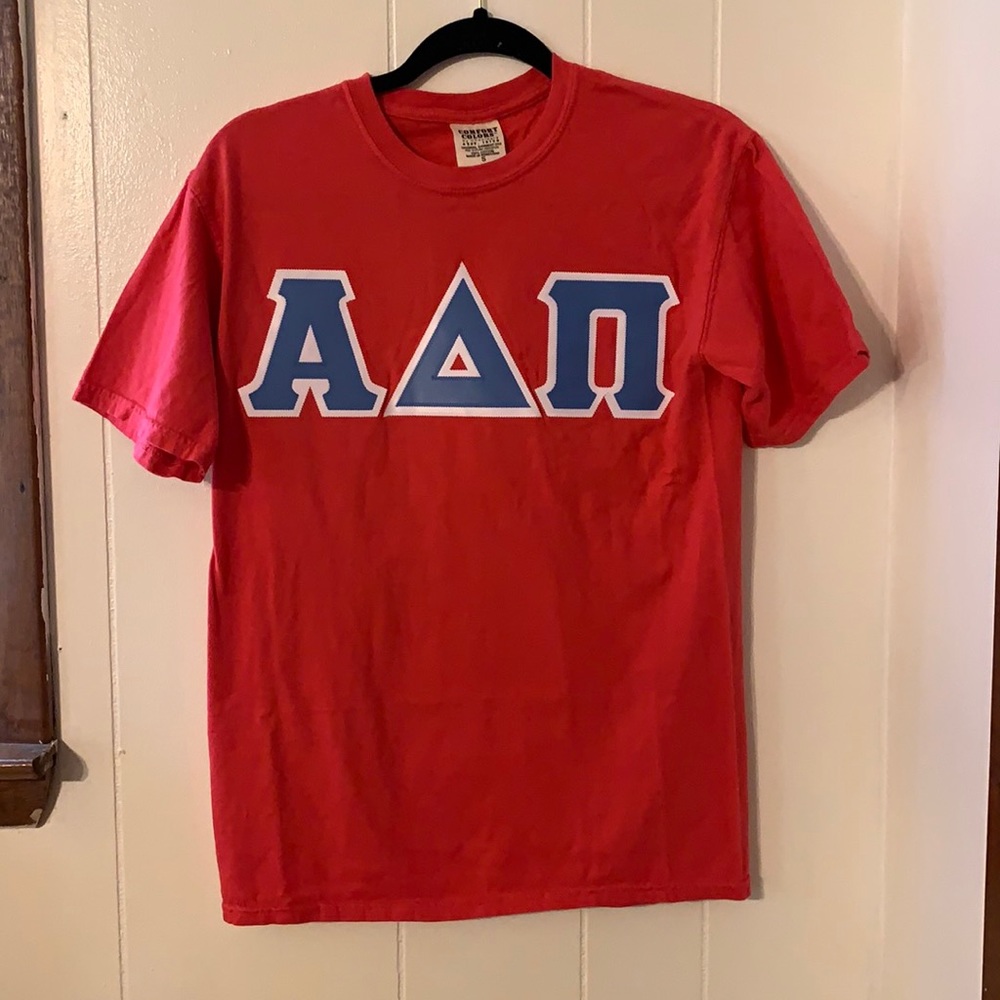 Alpha Delta Pi stitched letter shirt